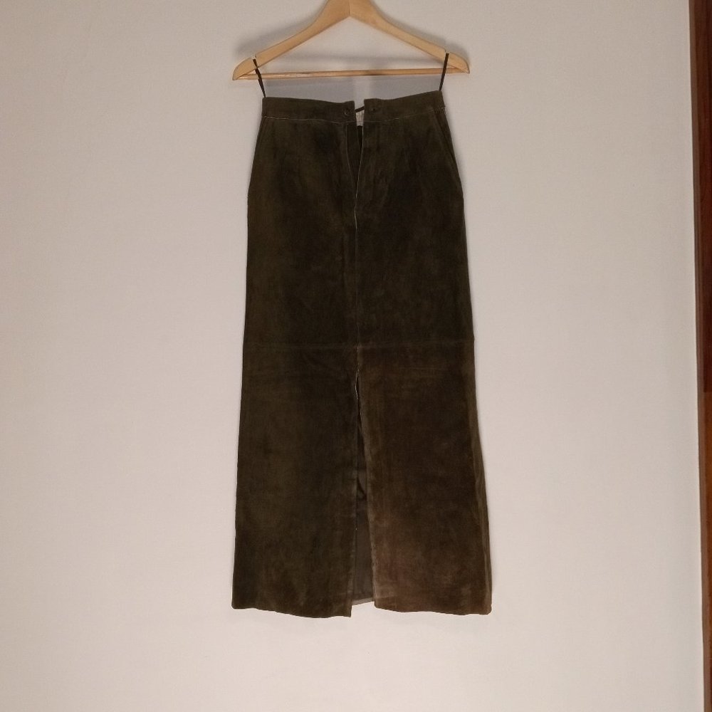 Leather skirt